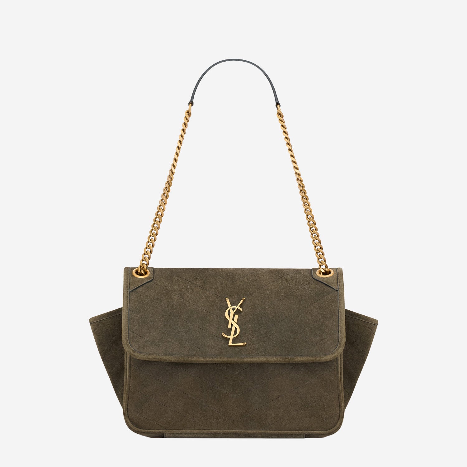 Saint Laurent BORSA NIKI TRIPOUCH IN SUEDE