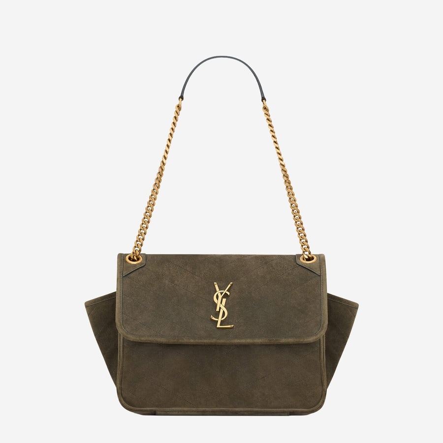 Saint Laurent BORSA NIKI TRIPOUCH IN SUEDE