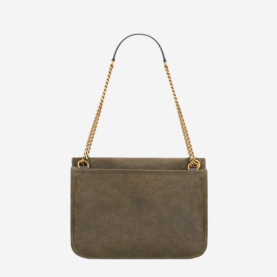 Saint Laurent BORSA NIKI TRIPOUCH IN SUEDE, view 4