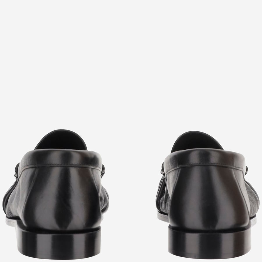 Saint Laurent MOCASSINI LE LOAFER MORBIDI IN PELLE, view 4