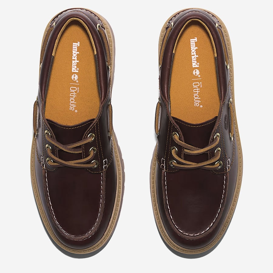 TIMBERLAND Mocassini con Plateau Stone Street in pelle, view 2