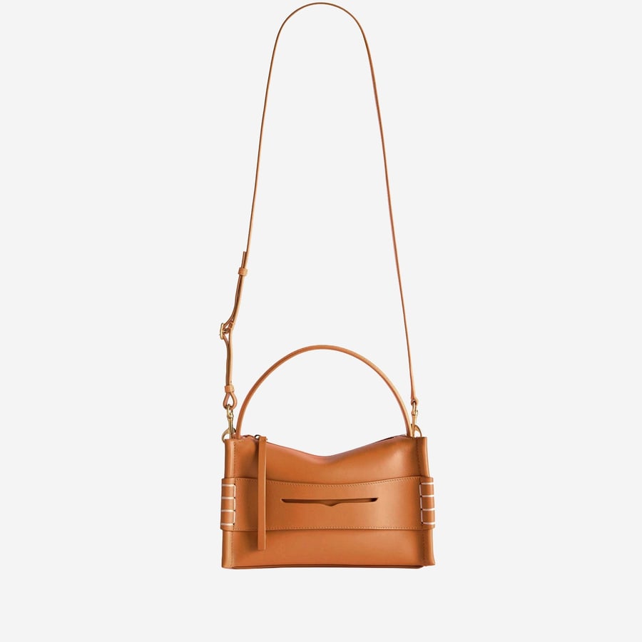 JW Anderson BORSA LOAFER IN PELLE CON LOGO, view 4