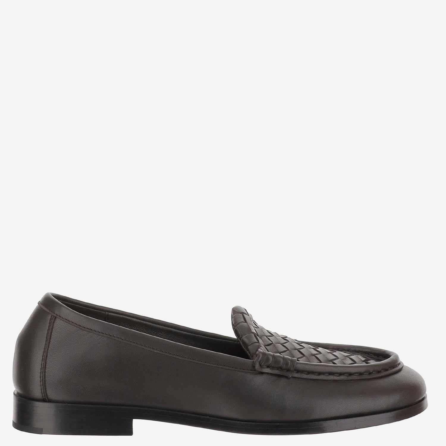 Bottega Veneta MOCASSINI IN NAPPA CON MOTIVO INTRECCIATO