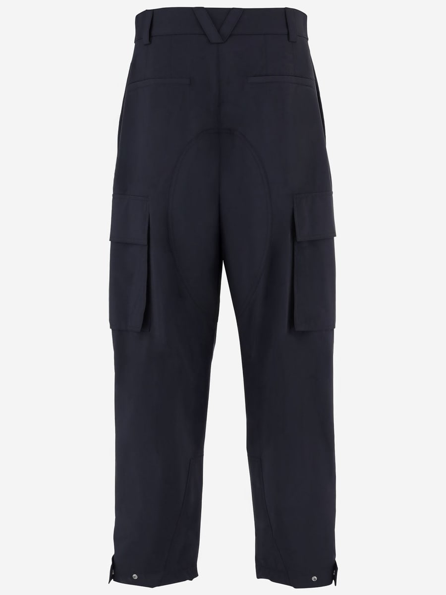Bottega Veneta PANTALONI CARGO IN NYLON, view 2