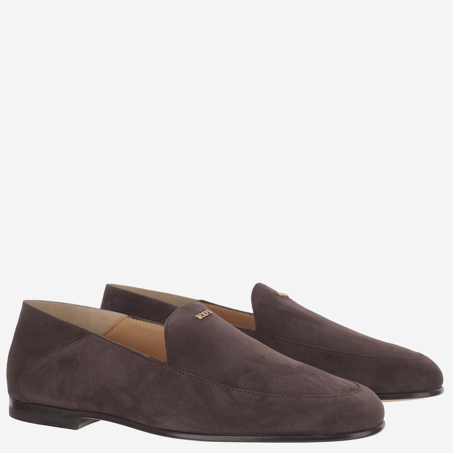 Tod's MOCASSINI SABOT IN SUEDE, view 3