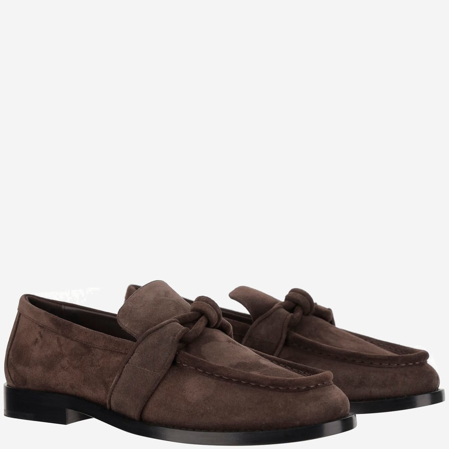 Bottega Veneta MOCASSINI ASTAIRE IN SUEDE, view 3