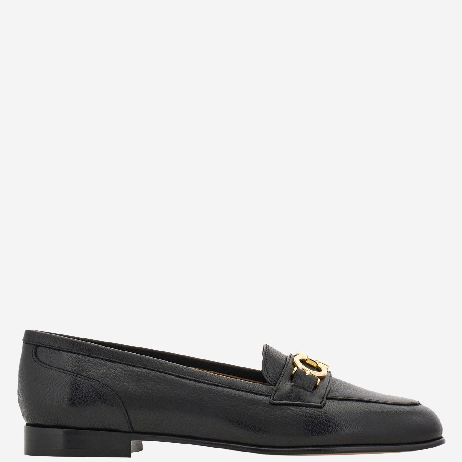 Ferragamo MOCASSINI GANCINI IN PELLE