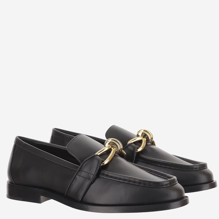 Bottega Veneta MOCASSINI ASTAIRE IN PELLE, view 3