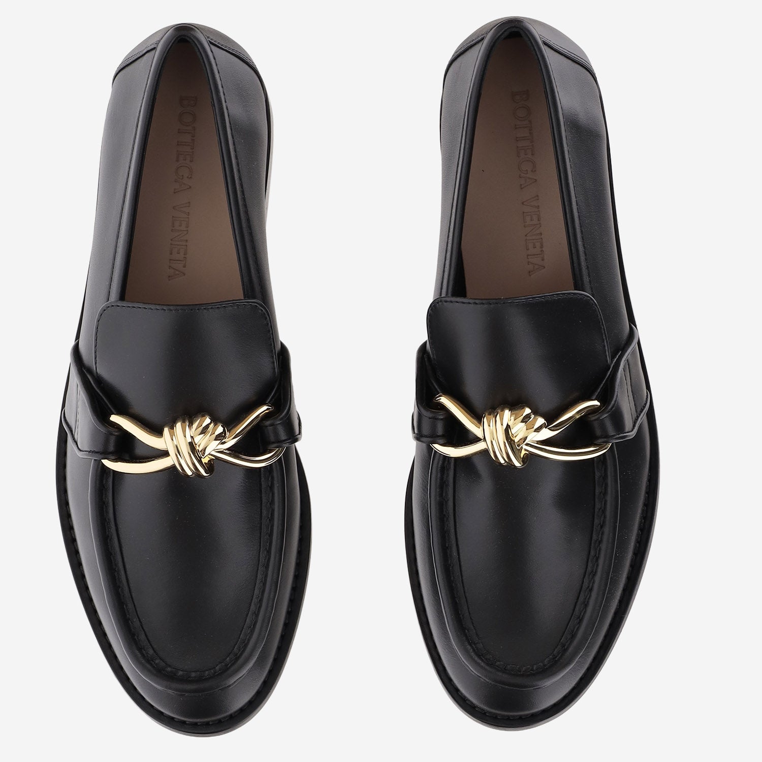 Bottega Veneta MOCASSINI ASTAIRE IN PELLE, view 2