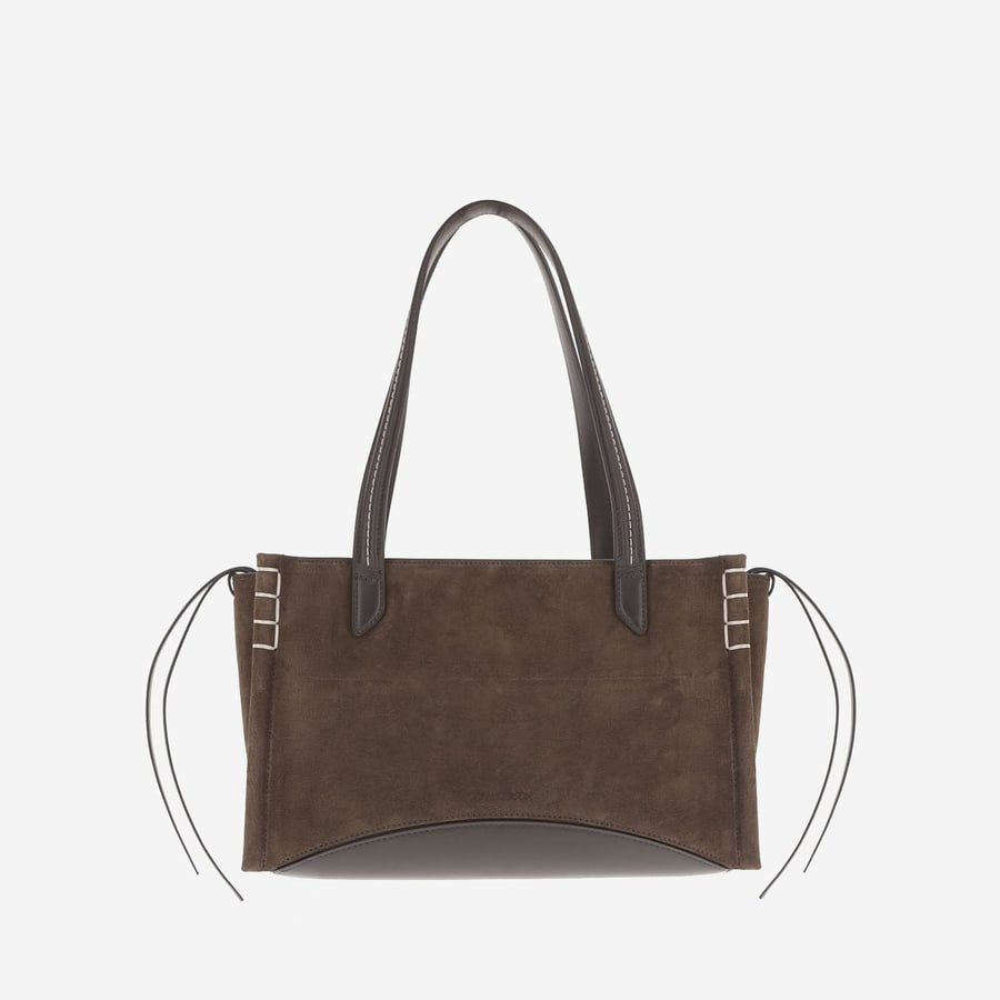 JW Anderson BORSA ELONGATED LOAFER CABAS IN SUEDE, view 3