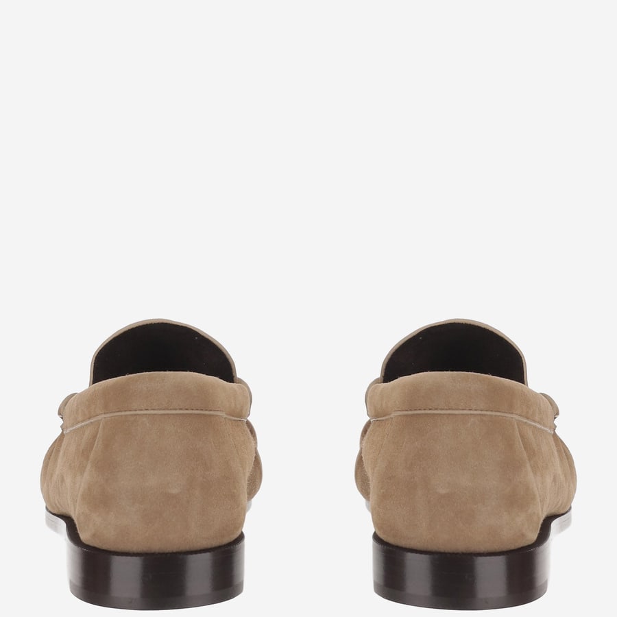 Saint Laurent MOCASSINI LE LOAFER IN SUEDE, view 4