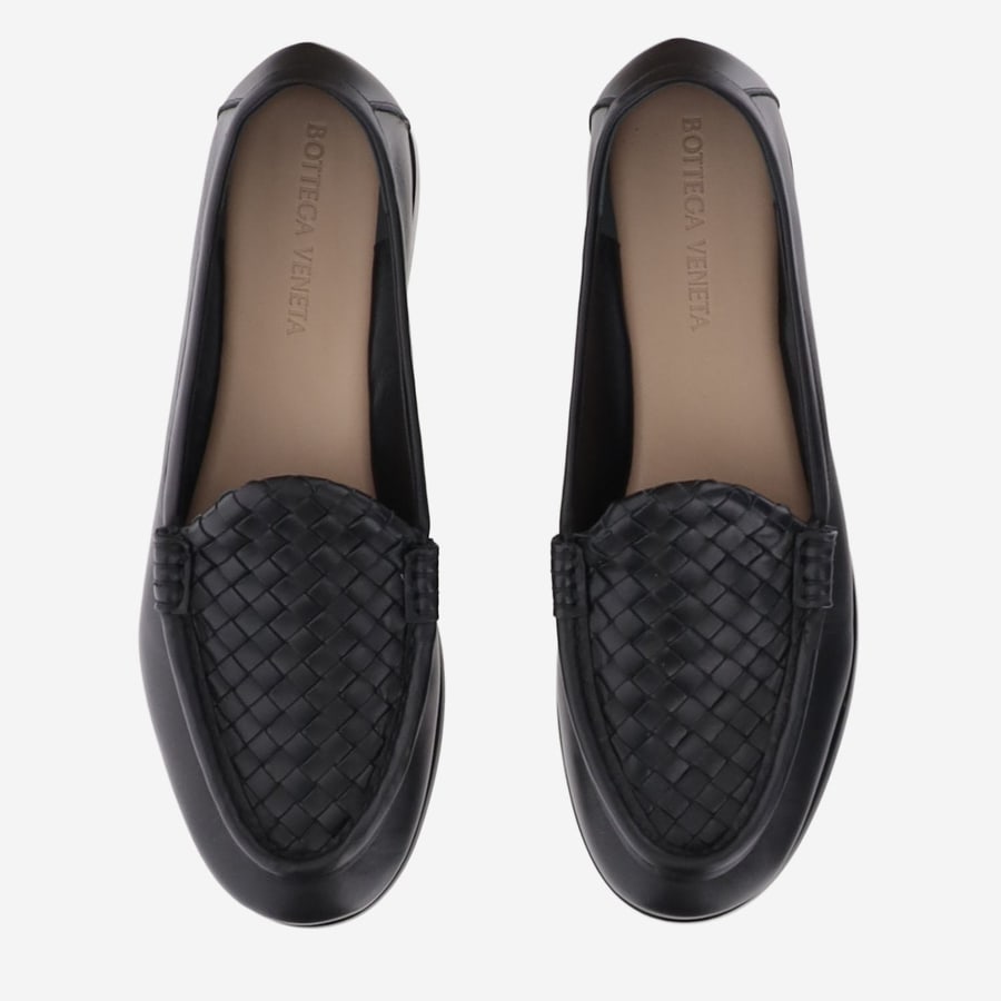 Bottega Veneta MOCASSINI SILENZIO IN PELLE, view 2