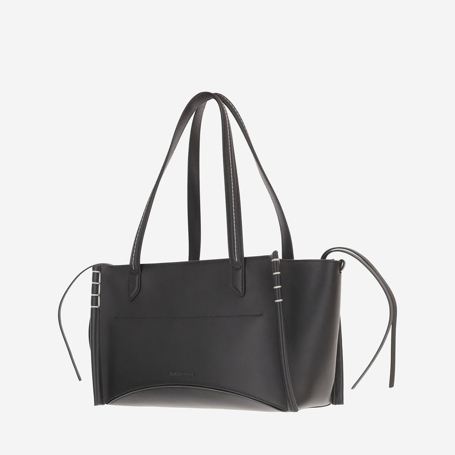 JW Anderson BORSA ELONGATED LOAFER CABAS IN PELLE, view 2