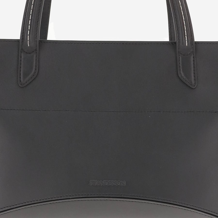 JW Anderson BORSA ELONGATED LOAFER CABAS IN PELLE, view 4
