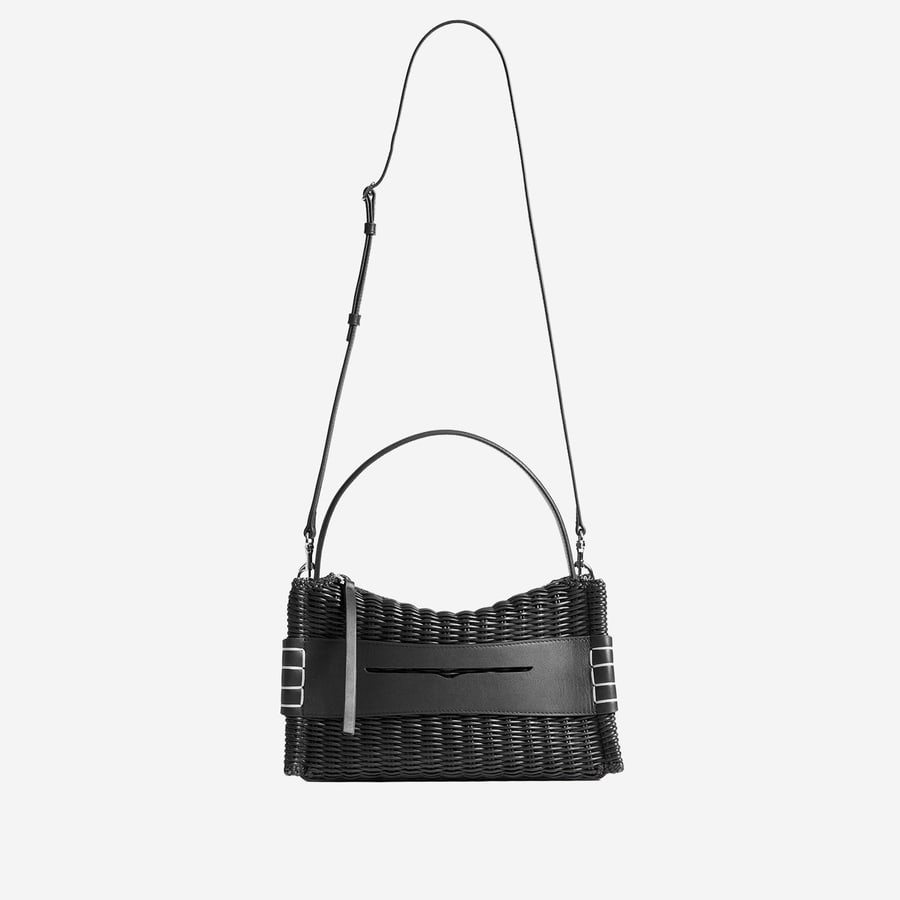 JW Anderson BORSA LOAFER IN PELLE INTRECCIATA, view 4
