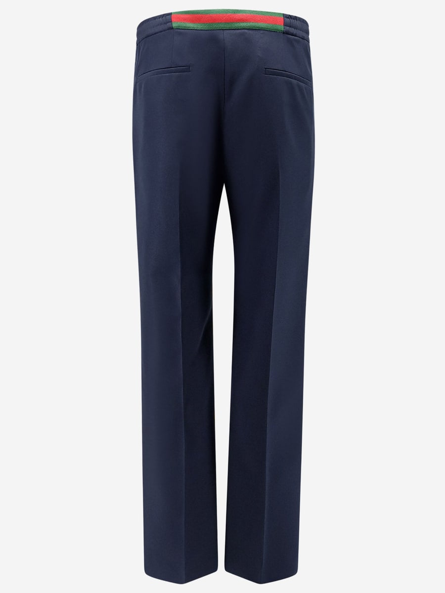 Gucci PANTALONI IN TESSUTO TECNICO CON LOGO, view 2