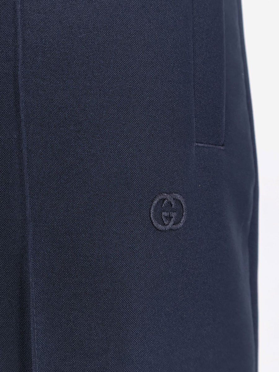 Gucci PANTALONI IN TESSUTO TECNICO CON LOGO, view 3