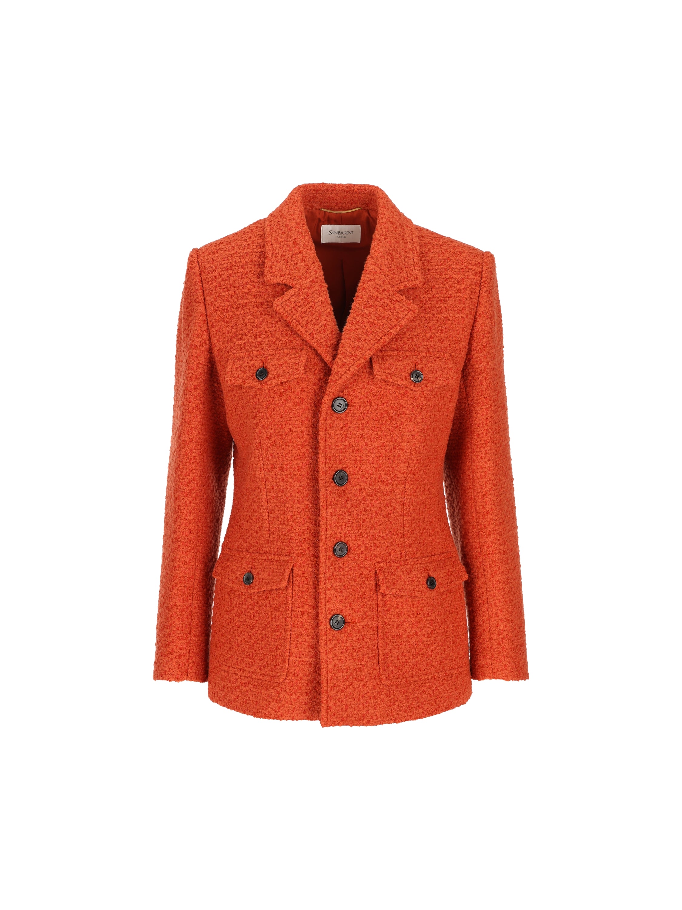 Saint Laurent Giacca realizzata in lana e poliammide.