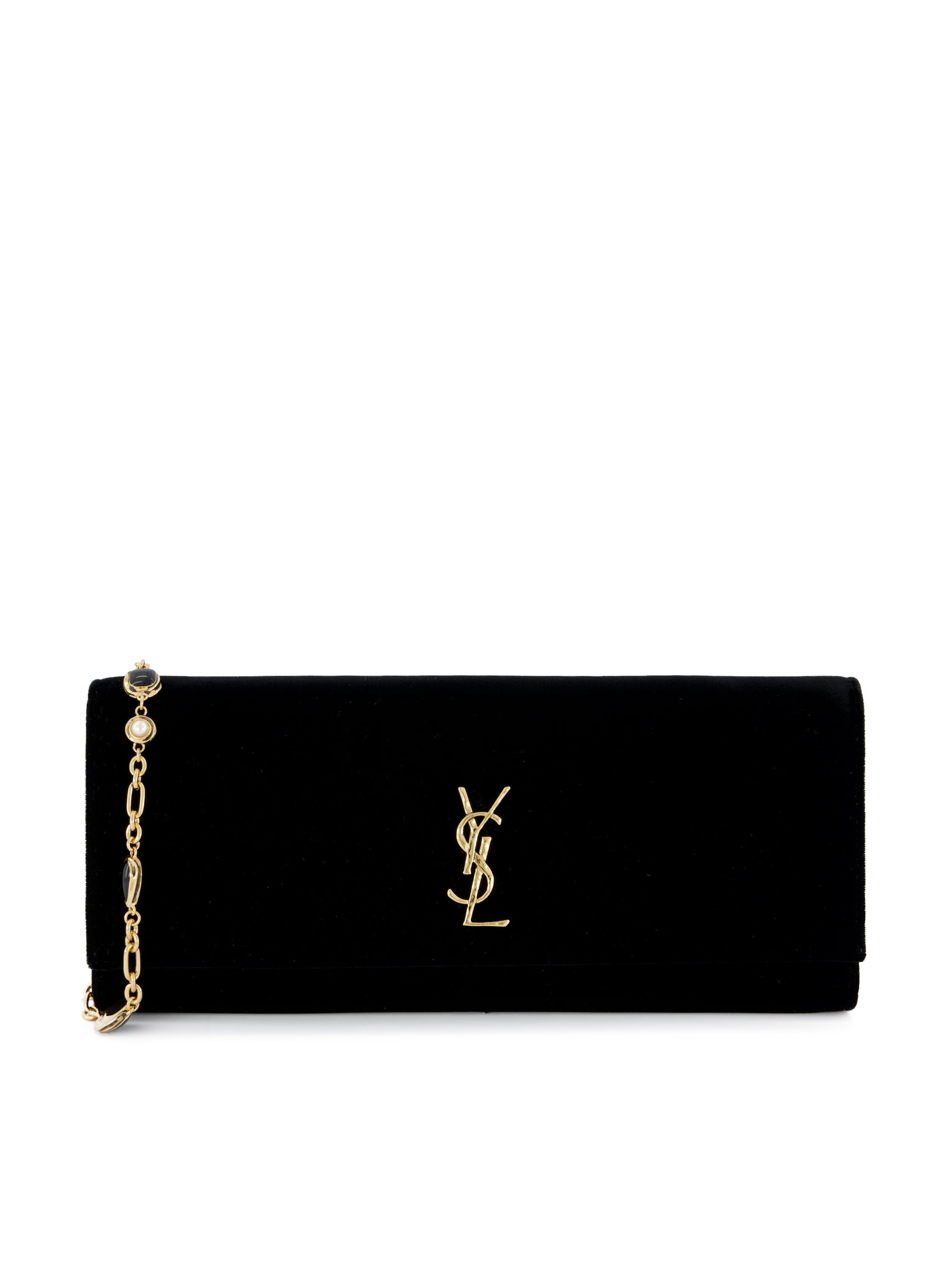 Saint Laurent Clutch realizzata in pelle.