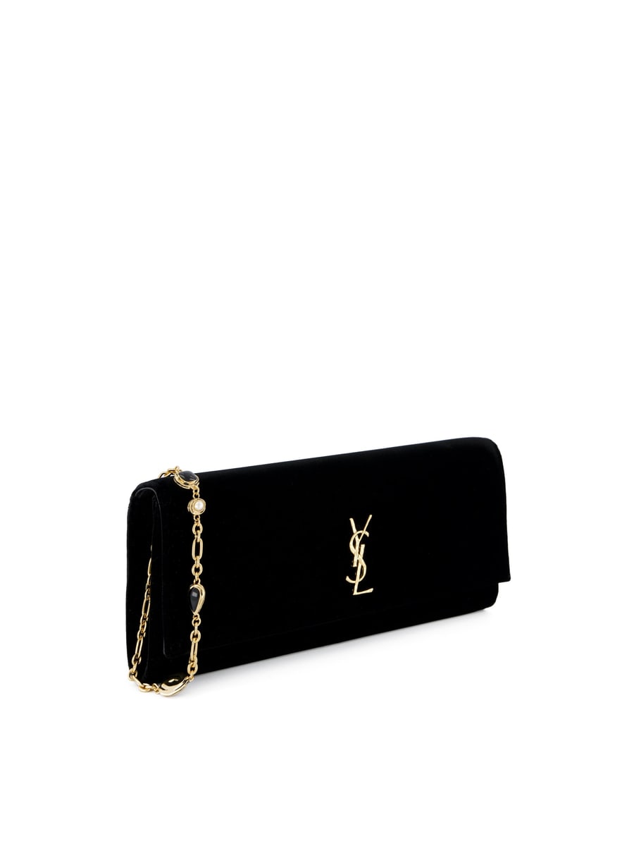 Saint Laurent Clutch realizzata in pelle., view 3