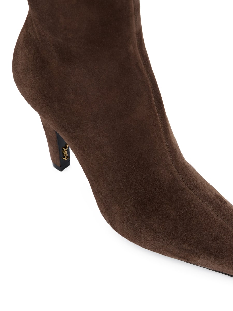 Saint Laurent Stivaletti realizzati in pelle di vitello., view 4