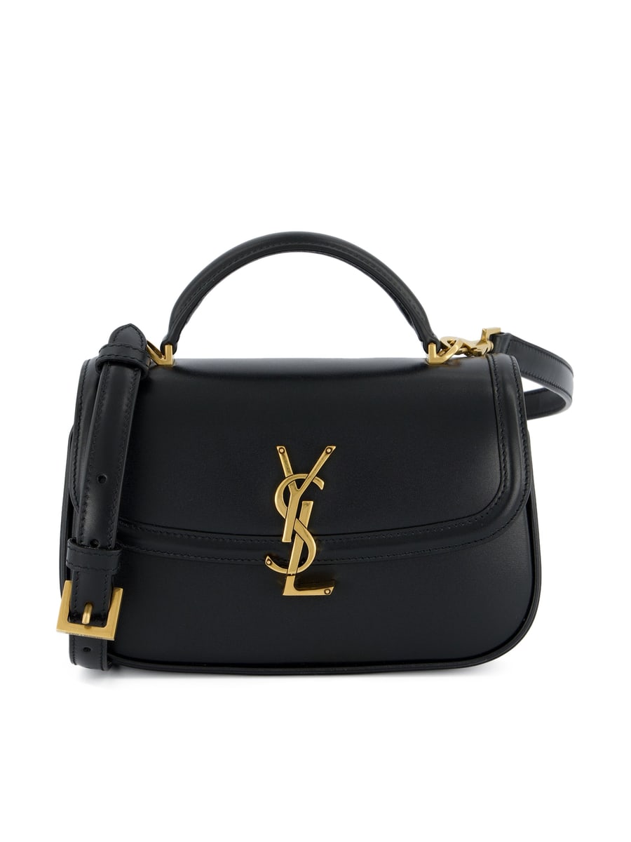 Saint Laurent Borsa Solferino Mini in Pelle Box
