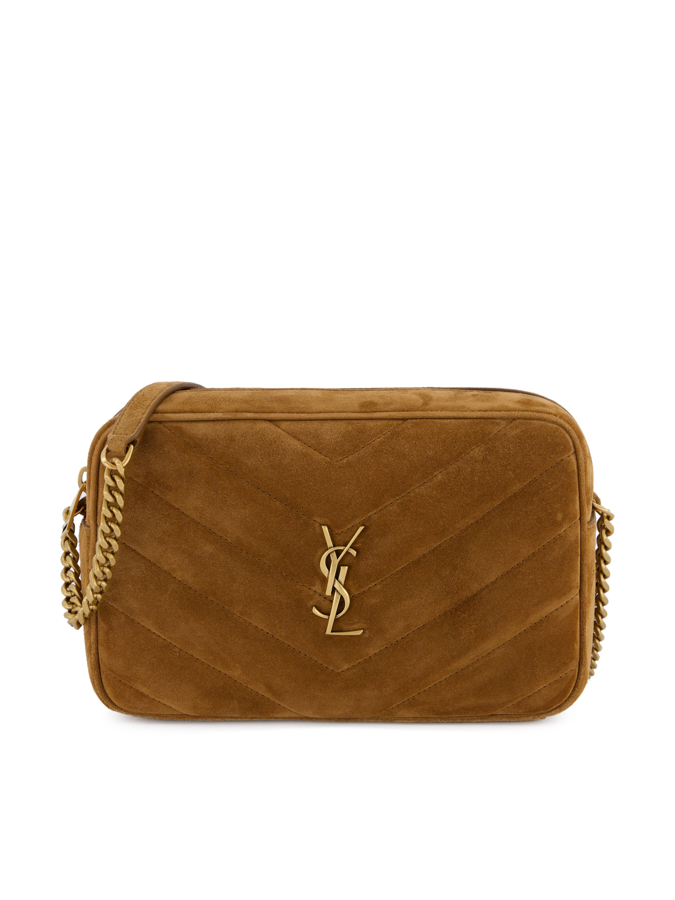 Saint Laurent Borsa realizzata in suede.