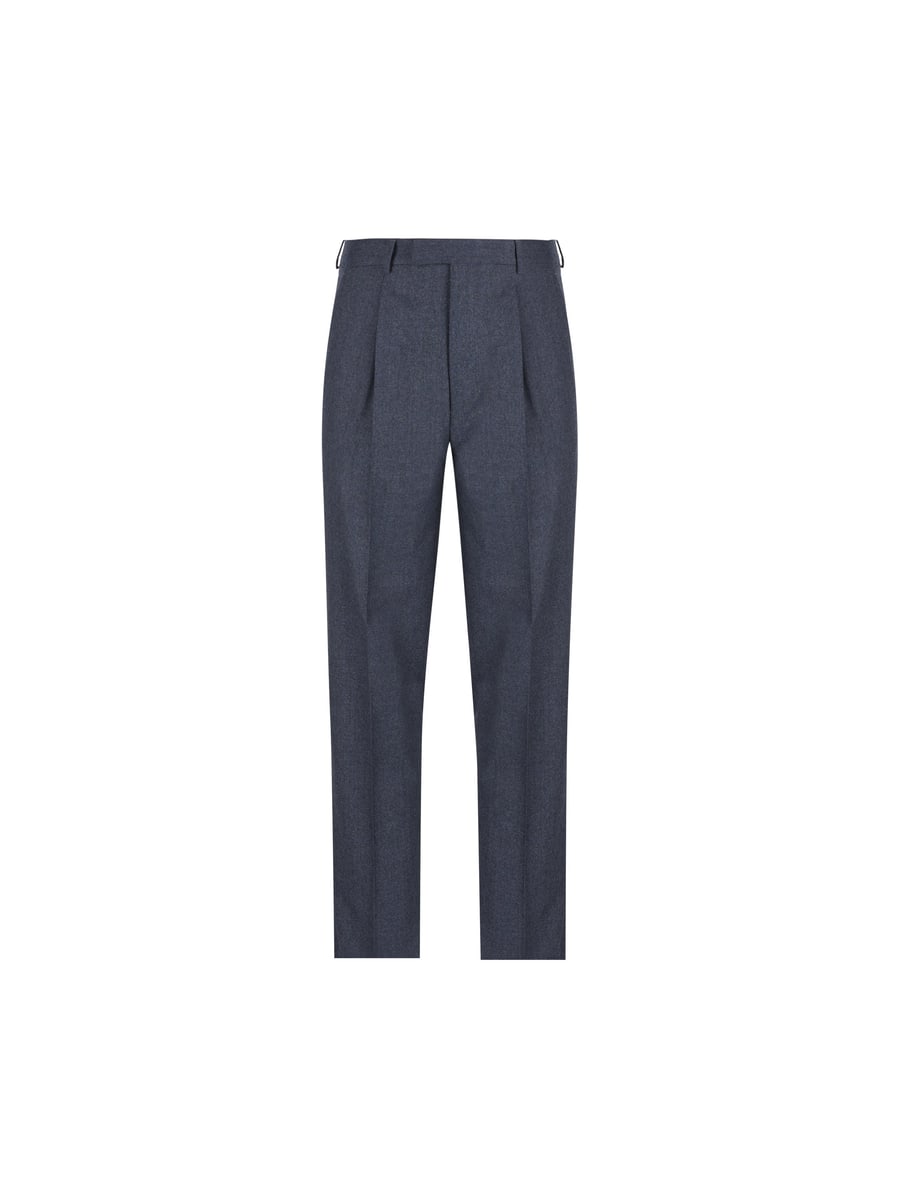 ZEGNA Pantaloni Sartoria Pleated Zegna in lana