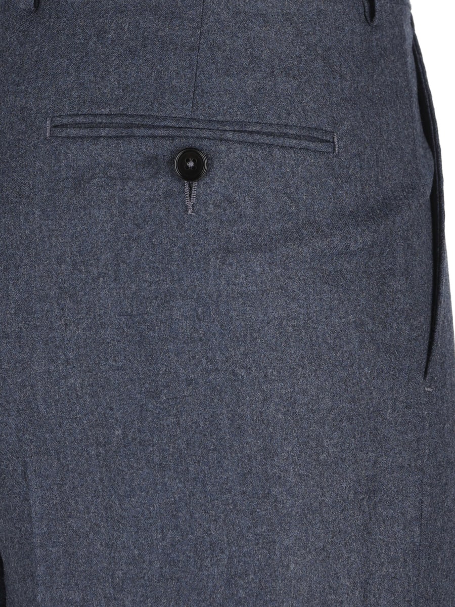ZEGNA Pantaloni Sartoria Pleated Zegna in lana, view 4