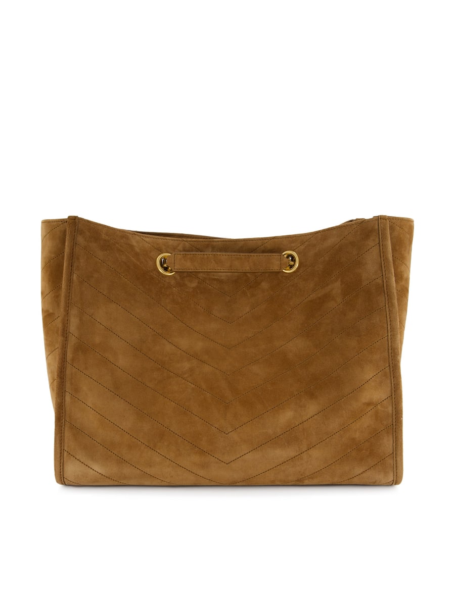 Saint Laurent Borsa realizzata in pelle scamosciata, view 2