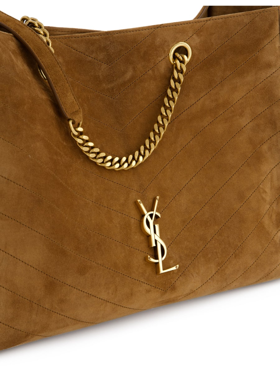 Saint Laurent Borsa realizzata in pelle scamosciata, view 4
