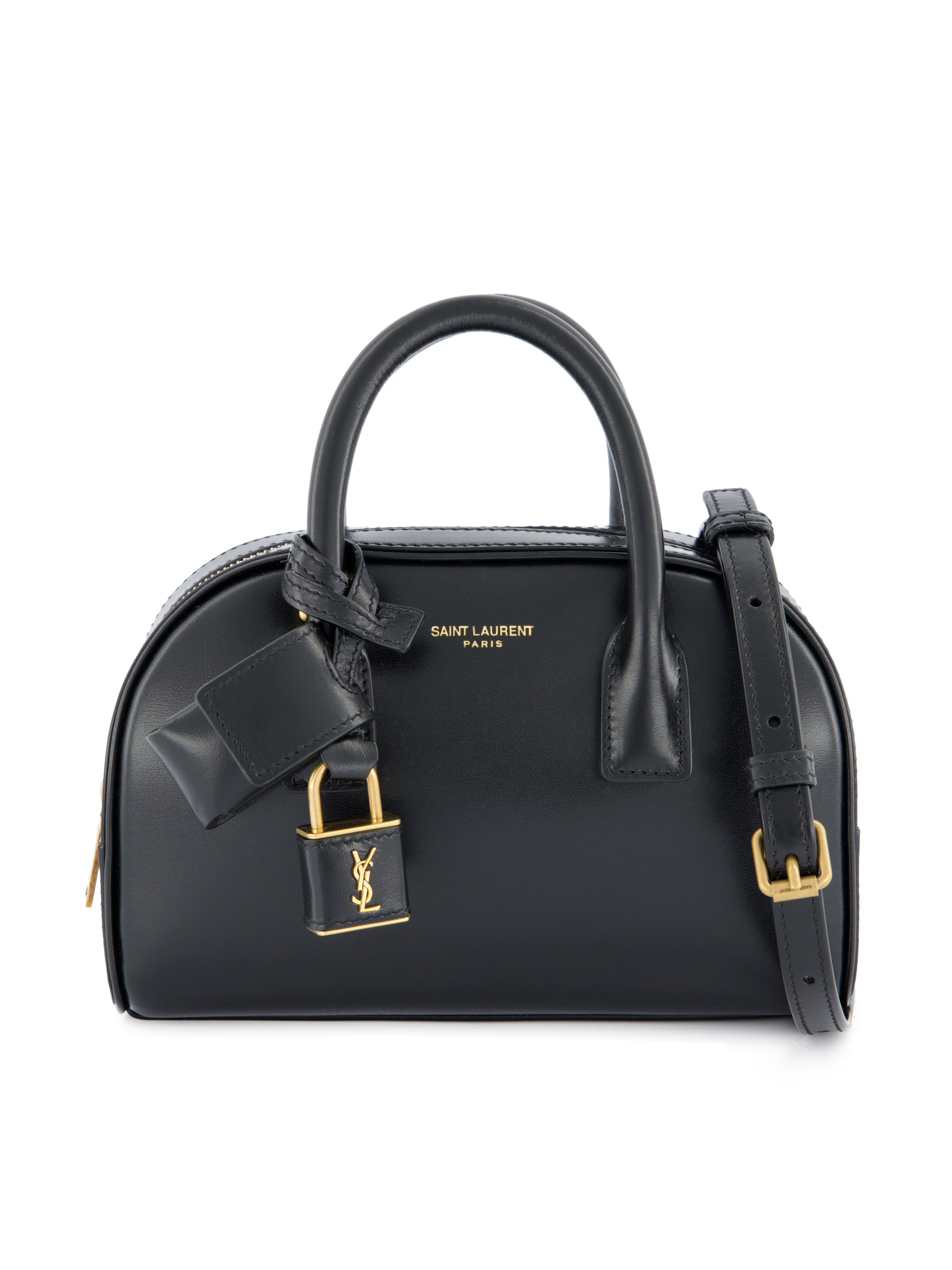 Saint Laurent Sac de Jour Boston Mini in Pelle Box