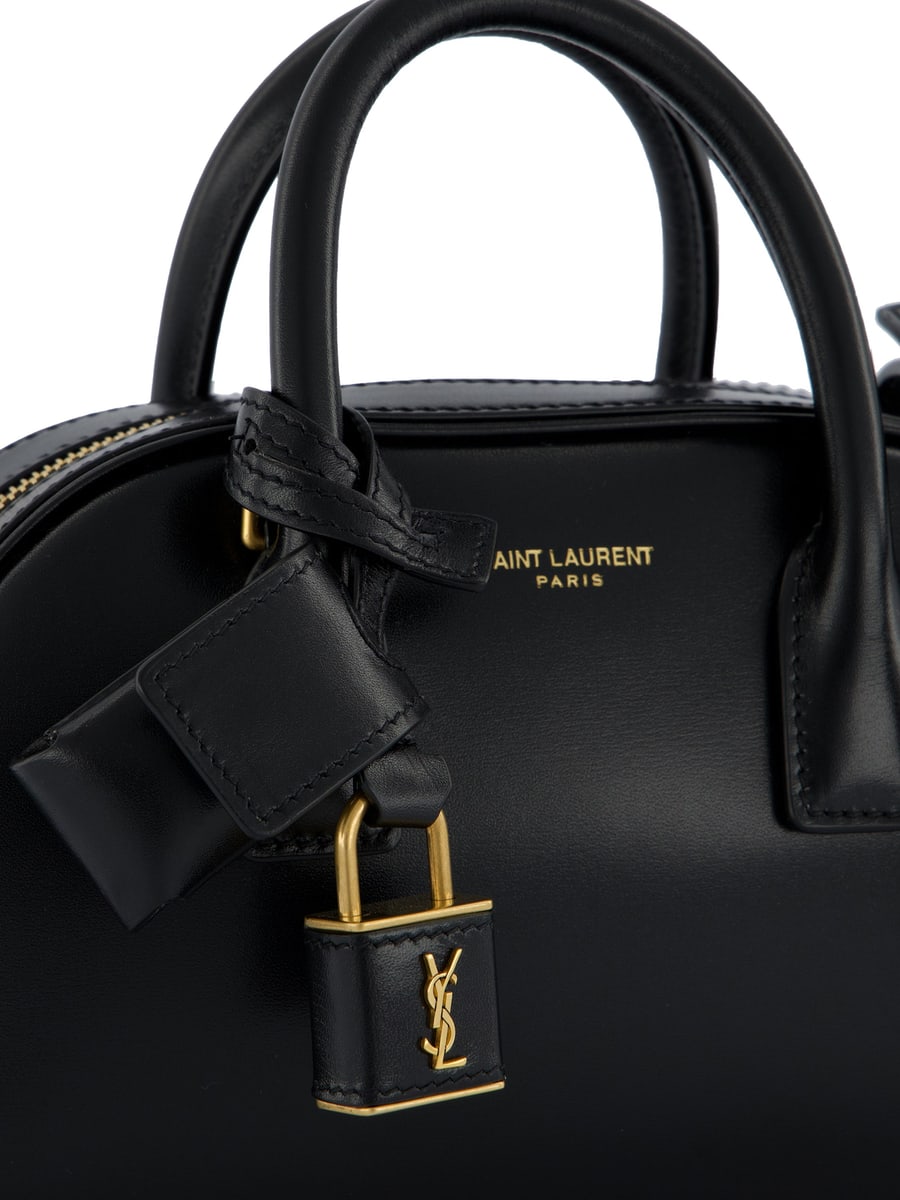 Saint Laurent Sac de Jour Boston Mini in Pelle Box, view 4