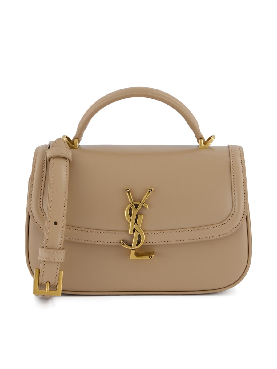 Saint Laurent Borsa Solferino Mini in Pelle Box