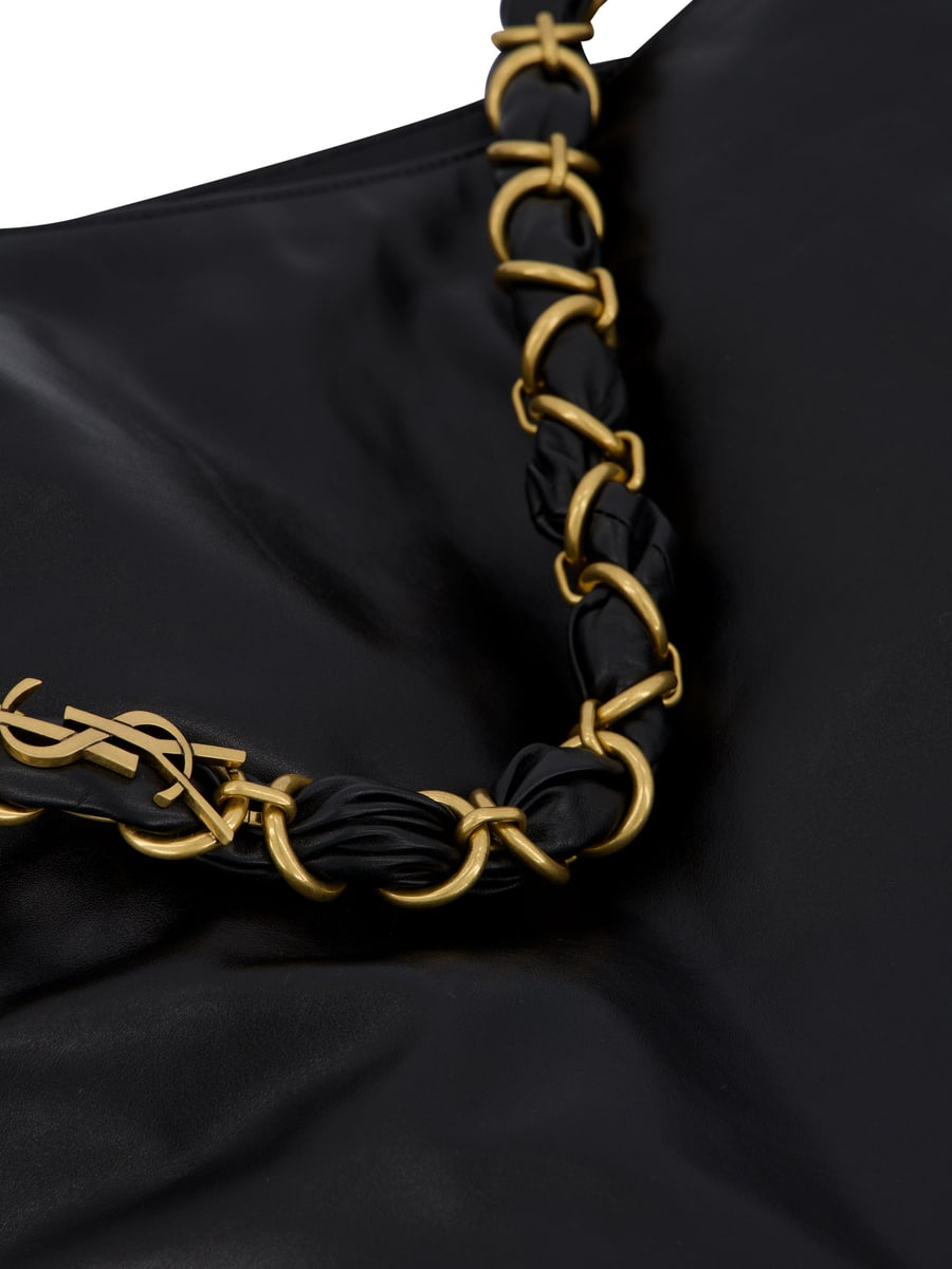 Saint Laurent Borsa Amalia in Pelle Liscia, view 3
