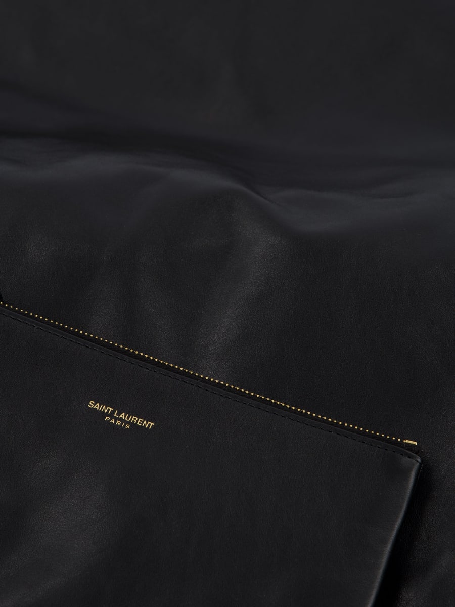 Saint Laurent Borsa Amalia in Pelle Liscia, view 4