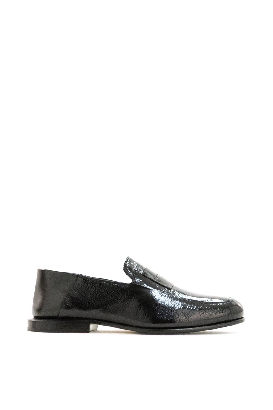 Givenchy Mocassini Label in pelle Naplack di colore nero