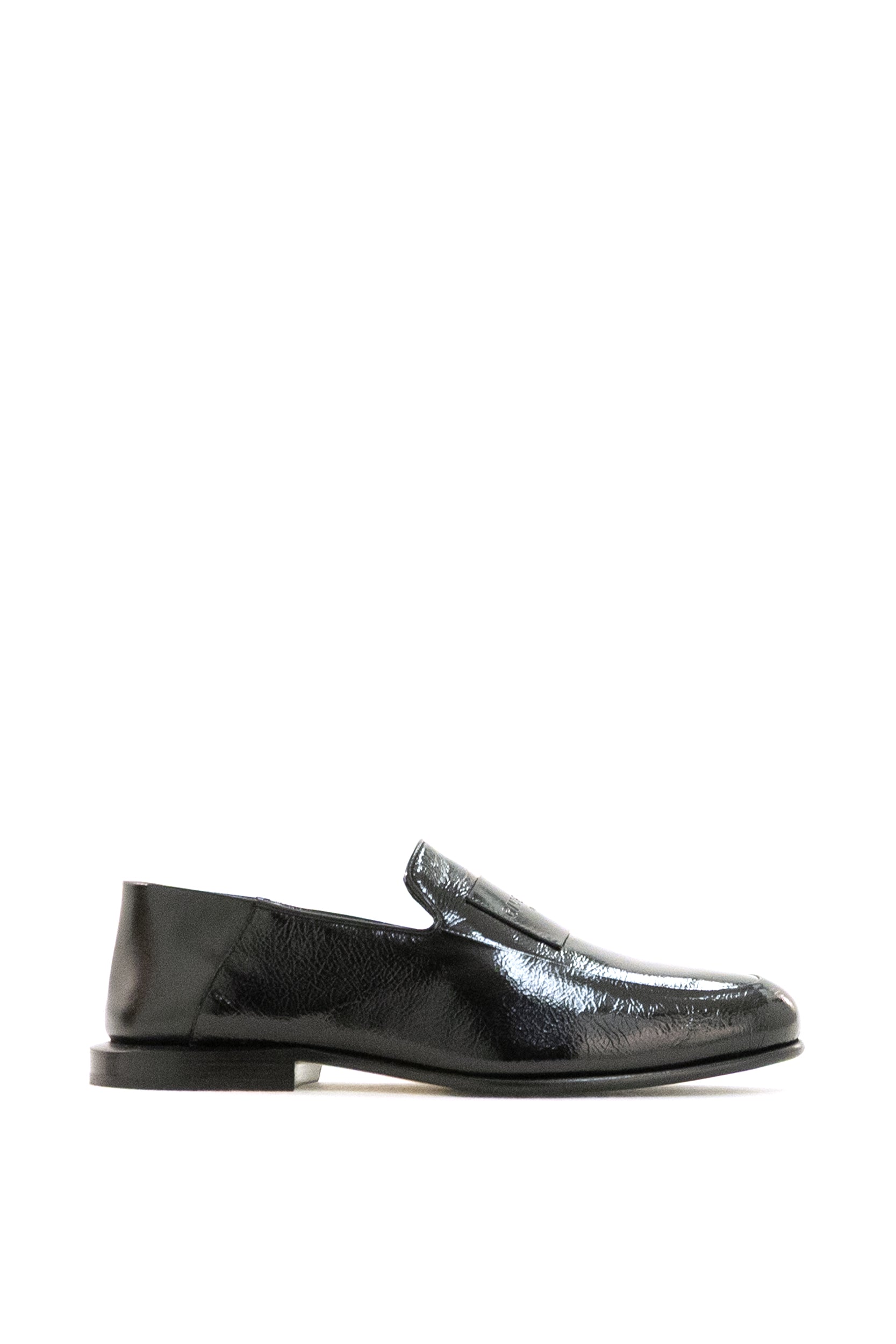 Givenchy Mocassini Label in pelle Naplack di colore nero