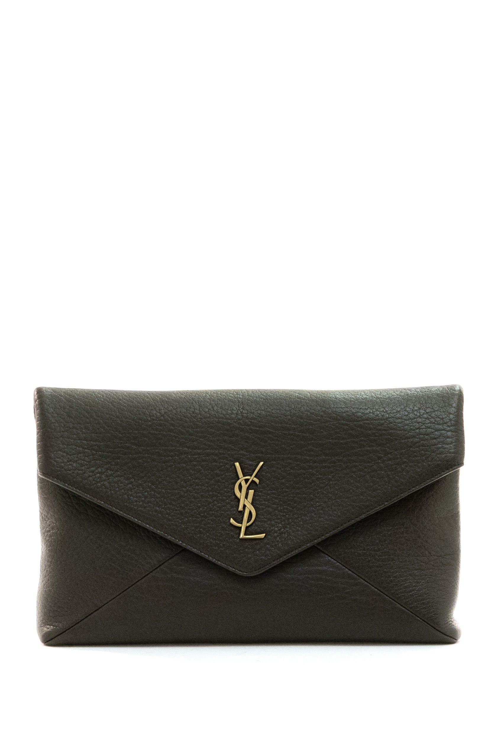 Saint Laurent Pochette Envelope Cassandre Grande in Pelle
