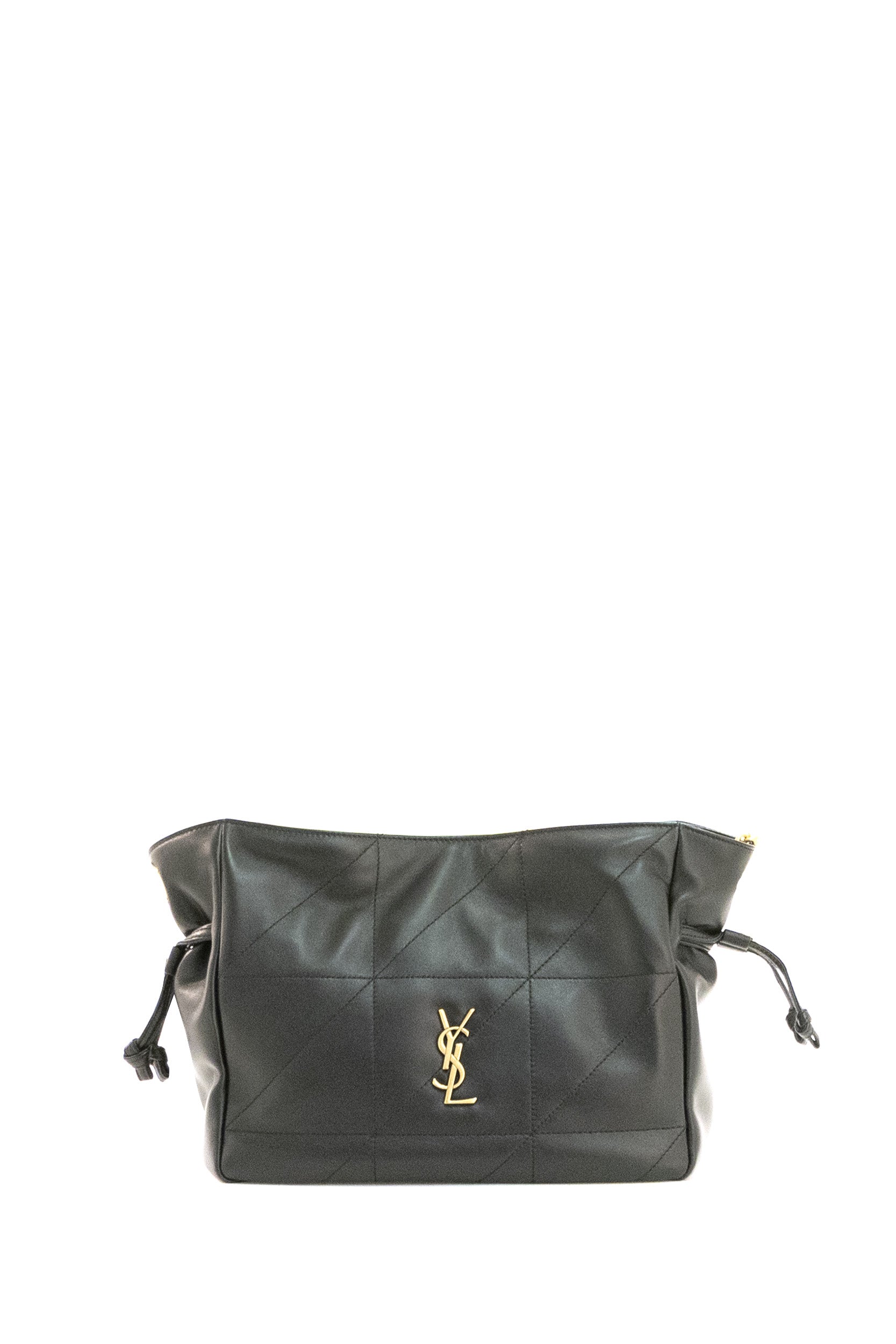 Saint Laurent Pochette Morbida in Pelle d'Agnello