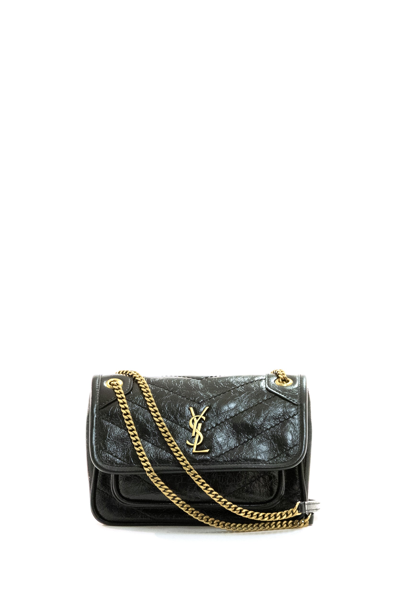 Saint Laurent Borsa Niki Mini in Pelle Vintage
