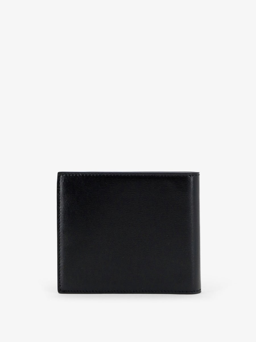 Saint Laurent Tiny wallet in hammered leather, view 2