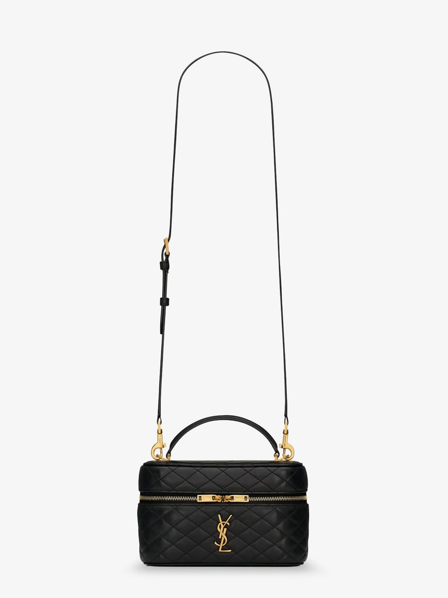 Saint Laurent Gaby Vanity Bag in leather
