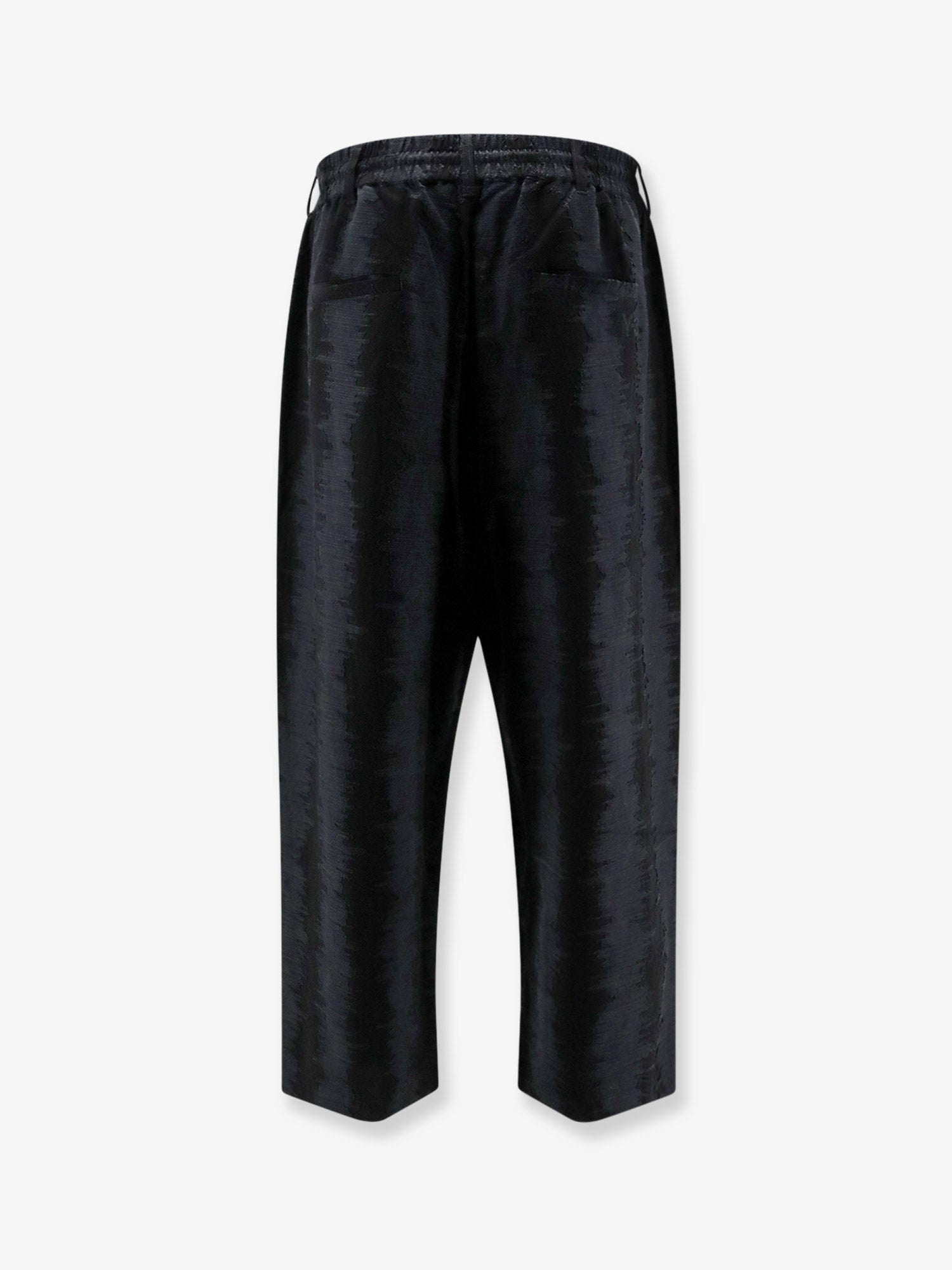 adidas Y-3 Oversize viscose, cotton and linen trousers, view 2