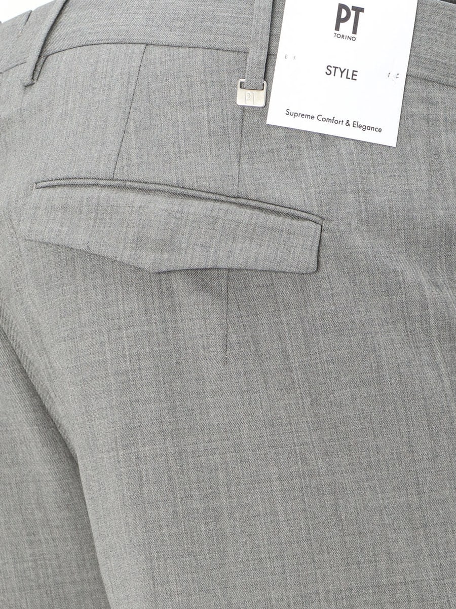PT Torino Madras wool trousers, view 3