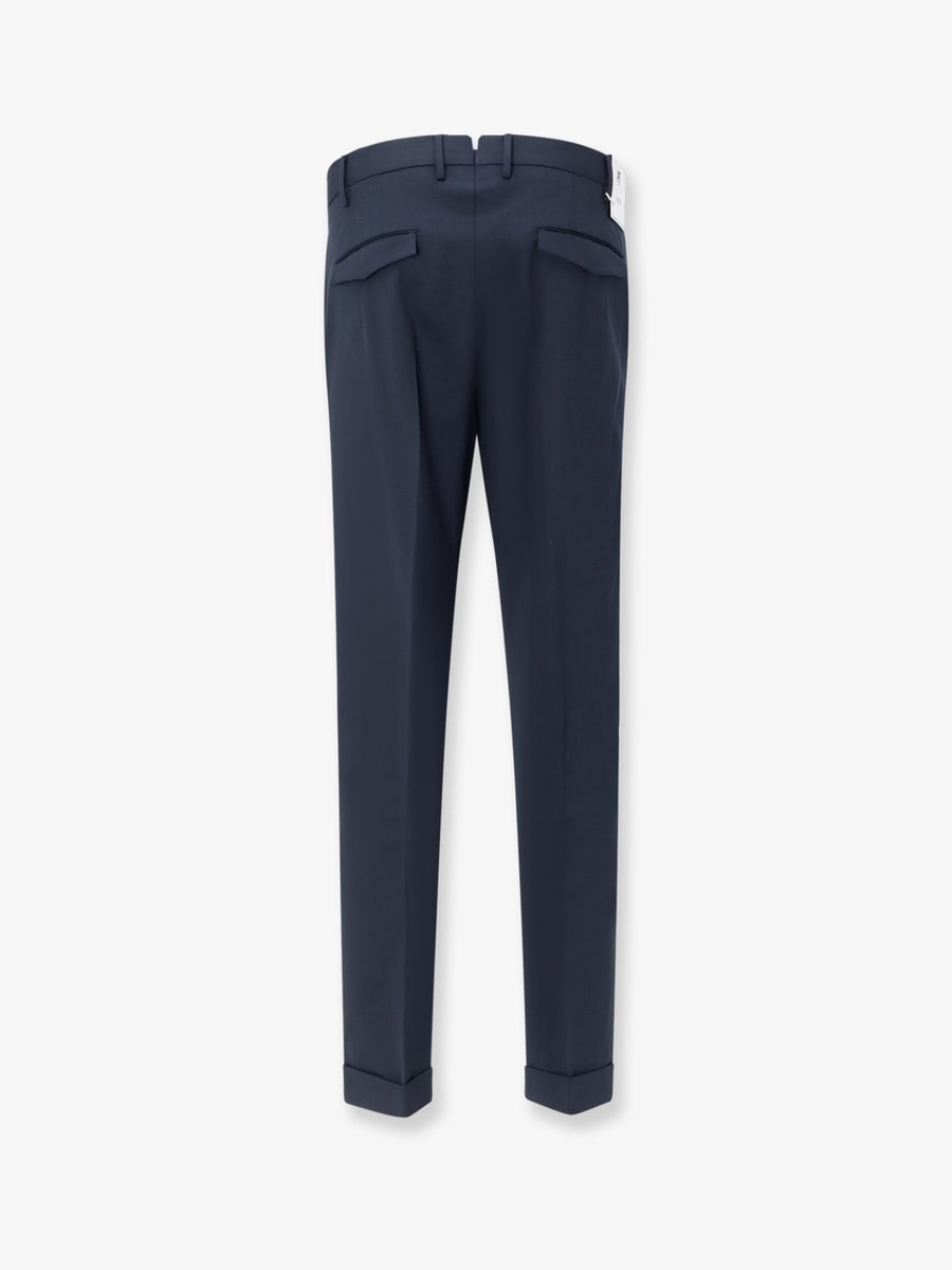 PT Torino Style Master Fit stretch wool trousers, view 2