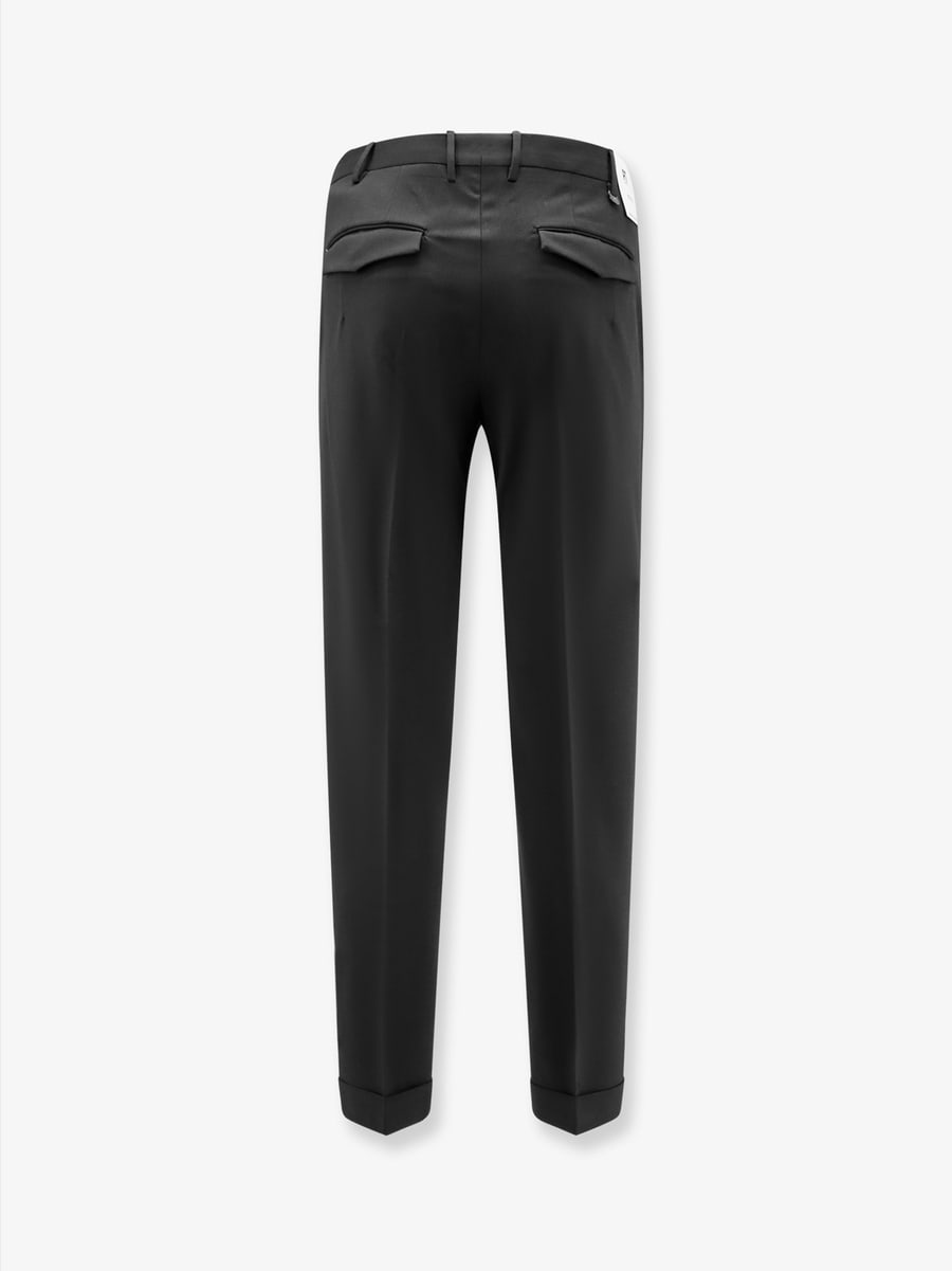 PT Torino Style Master Fit stretch wool trousers, view 2