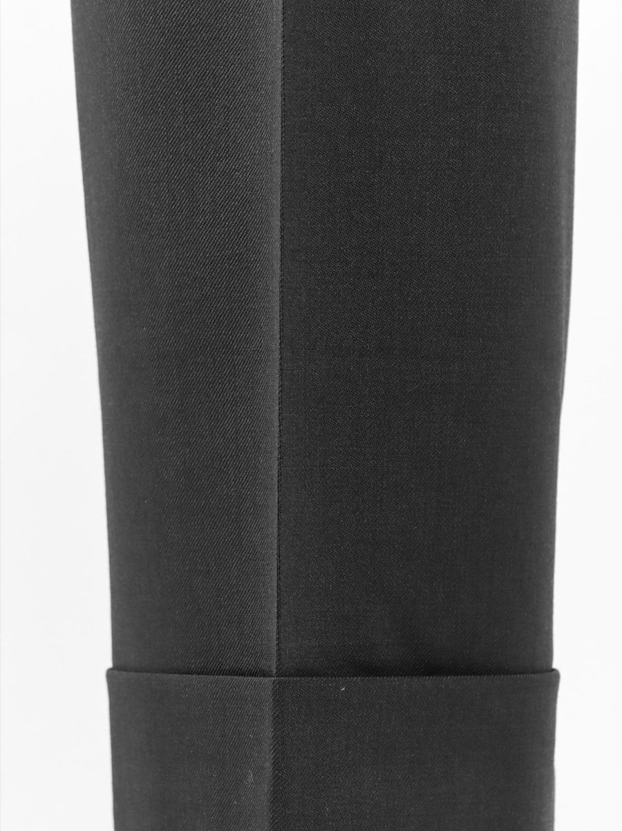 PT Torino Style Master Fit stretch wool trousers, view 3