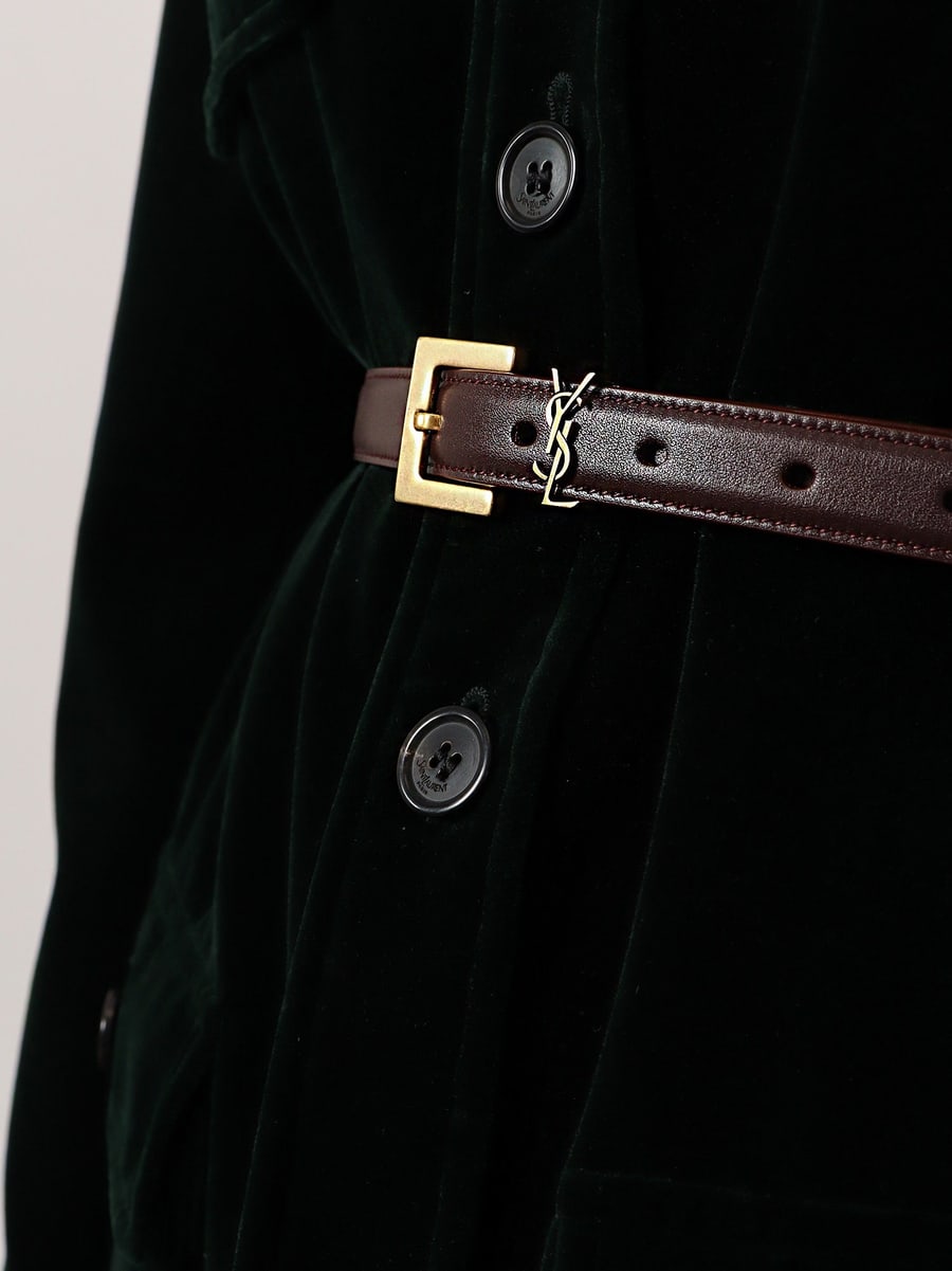 Saint Laurent Leather belt, view 2