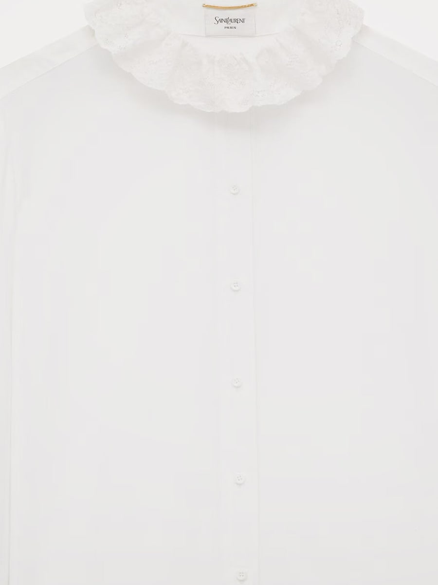 Saint Laurent Certified cotton shirt, view 3